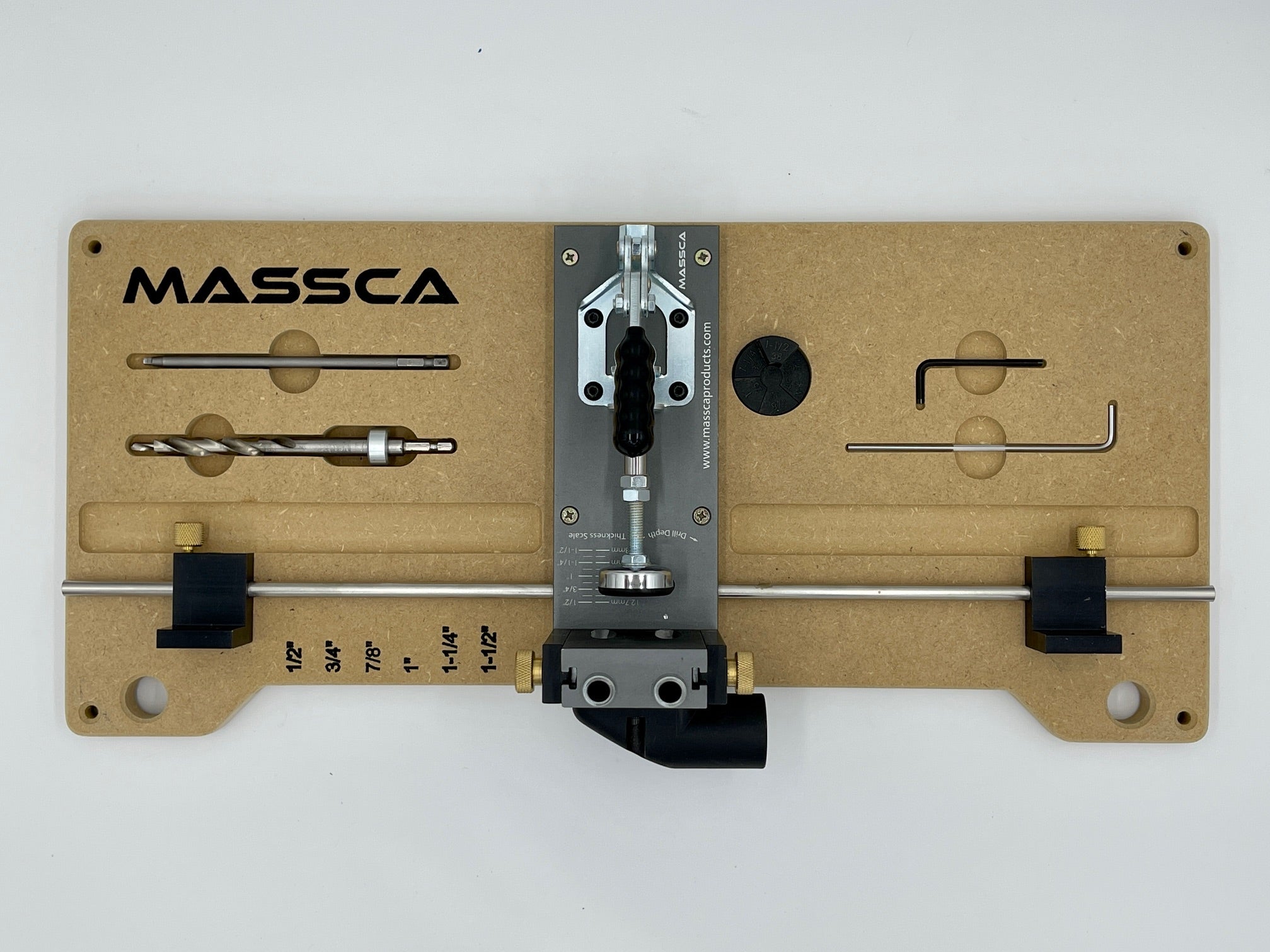 Massca Revealer Trim Carpentry Tool and Finish Ruler Multitool